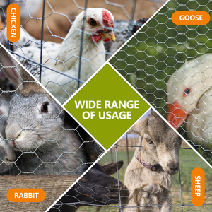 23GA 24INX50FT Malla metálica galvanizada hexagonal para aves de corral - Product Image 3