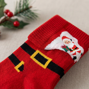<span class=keywords><strong>Calcetines</strong></span> Navideños de Algodón Jacquard 200N al por Mayor, 4 Estilos: Santa, <span class=keywords><strong>Grinch</strong></span>, Muñeco de Nieve, Árbol, <span class=keywords><strong>Calcetines</strong></span> Navideños Novedosos para Adultos - Product Image 2