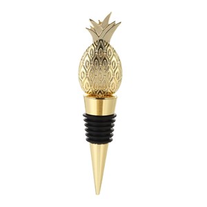 Bouchon de bouteille en métal pour vin, en forme d'ananas, pour la conservation du vin, idéal comme cadeau - Product Image 3