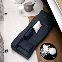 Canapé d'angle moderne de luxe en forme de L meubles de salon pour la maison ensemble de canapés modulaires de loisirs