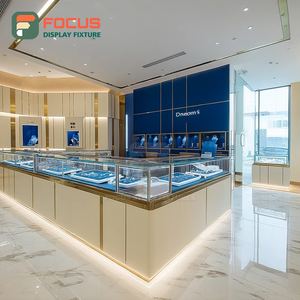 Vitrina de Exhibición para Joyería de Alta Visibilidad, Panel de Vidrio Templado para Interiores de Tiendas, Mueble de Exhibición para Tiendas de Marca - Product Image 5