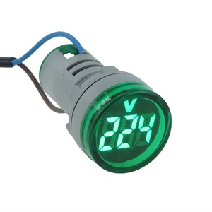 Mini voltímetro <span class=keywords><strong>digital</strong></span> de visor led, sinais de luz indicadora com voltímetro de medição de tensão ac, AD101-22VM - Product Image 4