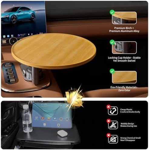 Universal Multifunctional Car Table Tray - Portable Car Laptop Desk Cup Holder Expander | HH Brand