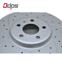 8K0615301A Disque de frein en céramique ventilé avant percé et fendu 320 mm durable antichoc sans poussière pour Audi