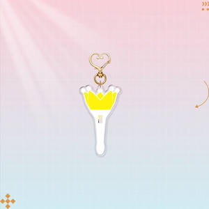 Stray Kids Bigbang Itzy Bangtan Boys Acrylique Porte-clés Rose Noir Support Pendentif Style Dessin Animé En Plastique Photo Numérique Porte-clés - Product Image 2