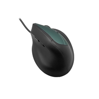 Penjualan Terbaru Mouse Optik Vertikal 6D Tombol USB Berkabel Desain Ergonomis Ukuran Besar untuk Penggunaan Kantor, Dapat Disesuaikan untuk Tangan Kanan, Stok Tersedia
