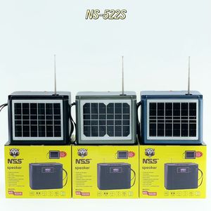 Sistema de Sonido Portátil NSS NS-522S con Panel Solar, Transmisión Inalámbrica, Altavoz BT Recargable, <span class=keywords><strong>Radio</strong></span> <span class=keywords><strong>FM</strong></span>, Subwoofer de 12W - Product Image 3