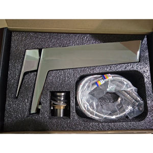 Grifo moderno <span class=keywords><strong>de</strong></span> lavabo <span class=keywords><strong>de</strong></span> baño montado en cubierta <span class=keywords><strong>de</strong></span> un solo orificio <span class=keywords><strong>Grifos</strong></span> <span class=keywords><strong>de</strong></span> latón frío y caliente <span class=keywords><strong>de</strong></span> un solo mango con núcleo <span class=keywords><strong>de</strong></span> válvula <span class=keywords><strong>de</strong></span> cerámica - Product Image 3