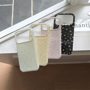 Coque de téléphone double couche à motif floral délicat style coréen pour iPhone 17 Pro Max 16 15 14 - Product Image 5