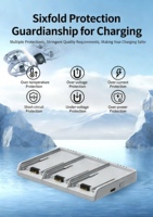 Compatible avec Neo Battery Manager 65W, gestionnaire de batteries pour trois batteries, accessoires pour drone Neo, étui de charge de batterie FPVParts