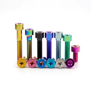 Vis autotaraudeuse à tête hexagonale Titanfix M10, boulon de machine entièrement fileté GR5, longueur totale 16 mm, hauteur de la tête 10 mm - Product Image 2