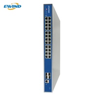 Switch Ethernet Terkelola Layer 3 AC 100~220V 10G Managed Web LAN Hub 24*1000Mbps + 4* 10G SFP+ untuk CCTV, Kantor, SMB, Pusat Data