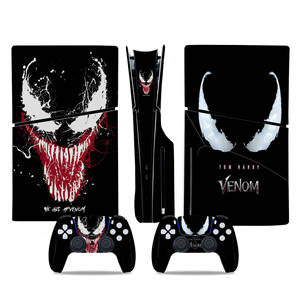 Tùy chỉnh Scratch Vinyl Bìa skins sticker cho ps5 PlayStation Slim Disc Console và điều khiển - Product Image 4