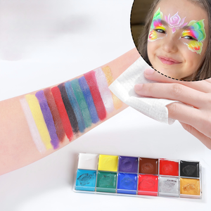 Juego de 12 Rotuladores de Pintura Corporal y Facial UV Luminosos, Rotuladores Acrílicos para Fiestas, Decoración Creativa para Fiestas y Bares - Product Image 2