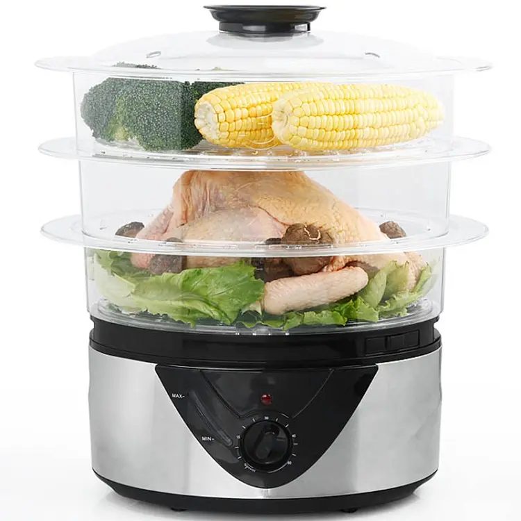 XJ-6K203 Electric Steam Cooker Small Food Steamer Electric Steamer Food Steam Cooker Electric