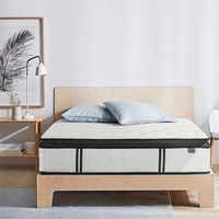 Queen King Size Gute Unterstützung Komfortable Memory-Schaum-Matratzen 12 Zoll Federkernmatratze Schlafzimmermöbel-Set in einer Box