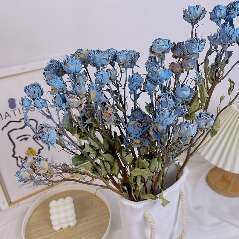 Rose Ice Crushing Blue 10 Pieces