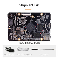 Firefly ROC-RK3566-PC Mini Computadora de Placa Única de Cuatro Núcleos ARM RockChip RK3566 SOC para Electrónica DIY y Programación