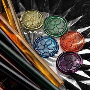 Bâton de cire à cacheter Suidis Ice Crystal, rond de 1,1 cm, semi-transparent, pour pistolet à cire chaude, fournitures d'artisanat en vrac - Product Image 2