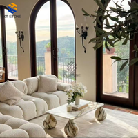Table en marbre Calacatta Viola KT STONE avec des veines naturelles uniques, s'adaptant à divers styles de décoration, intérieur et extérieur