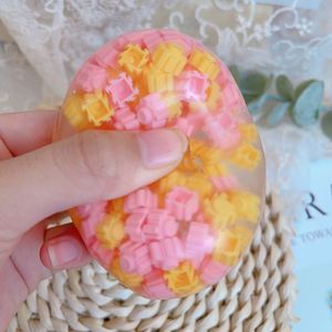 ลูกบอลบีบสั่นสะเทือน GL Crunchy Squishy Balls ของเล่นบีบสั่นสะเทือนแบบมีเสียง ของเล่นบีบสั่นสะเทือนเพื่อสัมผัส ลูกบอลทำมือ ของชำร่วยงานปาร์ตี้ ขายส่ง - Product Image 5