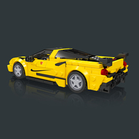MOULD KING 27141 Curbun V8 Supercar italienne Widebody, Briques à assembler, Jouets pour garçons, Boîte de présentation MOC, Cadeau, Blocs de construction pour enfants