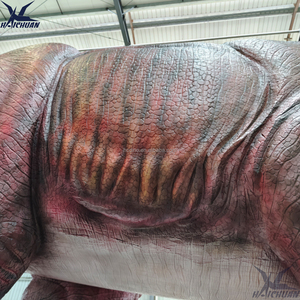 Parque de Atracciones Temático Interior Dino Amusement, Modelo Animado de Dinosaurio Gigante, Estatua de Dinosaurio <span class=keywords><strong>Real</strong></span> de Tamaño Natural, Triceratops Gigante para Público - Product Image 6