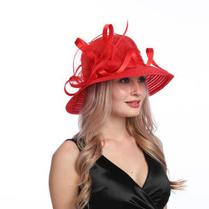 X1606 Sombrero de iglesia de organza a la moda para mujer para escenas al aire libre Fiesta Boda Kentucky Derby Sombrerería para mujer Fancinators - Product Image 1