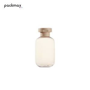 120ml Transparent PET Pump Bottle for <b>Sunscreen</b> Foundation Lotion - Plastic Makeup Remover Cleansing Oil Container - Product Image 1