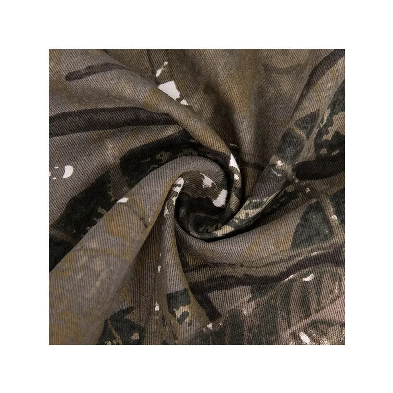Stock Design Pattern 100% Cotton Material Jungle Hunting Camouflage Fabric For Outdoor Sports Uniform