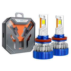 Luz LED de Alta Potencia de 240 W y 60000 LM para Automóvil, Faros Delanteros LED H7 H4 con Bombilla de Controlador, <span class=keywords><strong>Precio</strong></span> de Fábrica al por Mayor, Certificado IATF16949 - Product Image 1