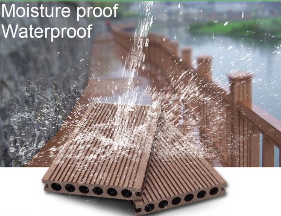 Co Extrusion Engineered Floor Anti Slip WPC Composite Deck WPC Outdoor
