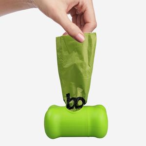 Distributeur de sacs à déjections canines en silicone en forme de patte, mignon et personnalisé, pour la promenade en extérieur - Product Image 1