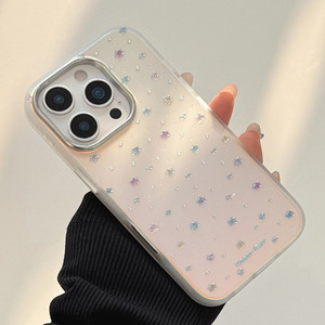 Liusha LITTLE STAR สำหรับ iPhone 16เคสมือถือแบบเลเซอร์ชุบด้วยไฟฟ้าเคสแข็งสำหรับ iPhone 16 - Product Image 4