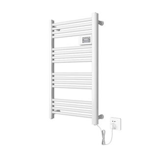 AVONFLOW Revêtement en poudre blanche Style électrique Chauffage à fil sec Porte-serviettes radiateur pour la maison - Product Image 4