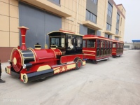 Dorlin - Vente Flash : Train Touristique de Luxe Personnalisé à Batterie pour Parcs d'Attractions