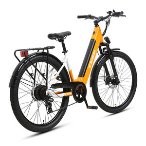 Bicicleta Eléctrica de Montaña TXED con Potente Motor Trasero de 250W, Batería de 36V/10.4Ah y Frenos de Disco Mecánicos, Bicicleta Híbrida Eléctrica - Product Image 3