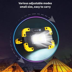Lámpara de Trabajo LED Portátil Recargable, Reflector COB, Lámpara de Trabajo Magnética para Camping, Reparación de Automóviles, Emergencias, Taller - Product Image 5
