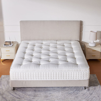 Matelas à mémoire de forme en gel de 12 pouces Queen Size avec soulagement de la pression Matelas hybride mi-ferme certifié