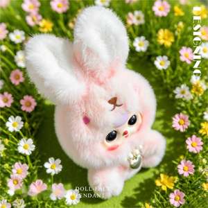 Nuova Bambola di Peluche in Vinile, Coniglio Rosa, <span class=keywords><strong>Panda</strong></span> Gigante, Peluche Stitch, Regalo Carino e Confortante per Compleanno Bambini - Product Image 5