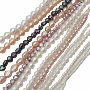 2-<strong>11mm</strong> Fresh Water Pearl Necklace <strong>Bracelet</strong> Chain Strand,loose <strong>Beads</strong> Natural Fresh Water Real Pearl <strong>Beads</strong> Strand - Product Image 4