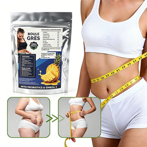 Poudre Minceur Bio : Soutien à la Taille Affinée avec Probiotiques, Oméga 3, Faible en Calories, Zéro Cholestérol, Riche en Fibres Alimentaires - Product Image 3
