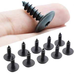 Tornillos de latón DIN M4 métricos de rosca gruesa con mango, 12 mm de longitud, cabeza plana, tornillos moleteados de cobre para pulgar - Product Image 1