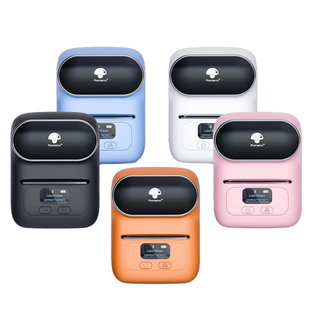 Label Maker Barcode Label Printer Product Label Printing Machine for Clothing/Price/Cable/Jewelry/Address Stickers