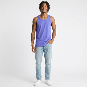 Débardeur sans manches respirant pour homme pour l'entraînement en salle de sport Méthode de tissage tricotée Faible MOQ Prix en gros - Product Image 1
