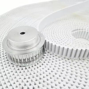 Courroies de distribution en polyuréthane à denture en acier HTD 3M S3M <span class=keywords><strong>5M</strong></span> S5M HTD5M HTDS5M, couleur blanche et noire, <span class=keywords><strong>largeur</strong></span> 20 mm - Product Image 5