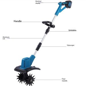 Mini motoculteur électrique sans fil, cultivateur agricole à batterie, outil de jardinage, déchaumeur de sol au lithium-ion, fibre de verre - Product Image 4