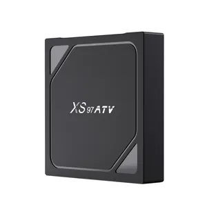 XS97 ATV批发新材料双WiFi安卓10智能电视盒带双wifi的最佳电视盒