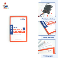 Impression de brochures d'entreprise sur mesure, reliées à la main, papier sans bois, impression numérique, estampage à chaud