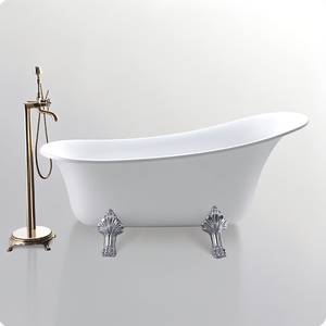 <span class=keywords><strong>Bañera</strong></span> Clásica Europea de Acrílico de Doble Capa, Estilo Princesa, con Respaldo Independiente y Función de Conservación del Calor - Product Image 3